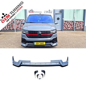 Sport Frontspoiler geschikt voor Transporter T6.1|19-24 |, Nieuw, Ophalen of Verzenden, Bumper, Volkswagen
