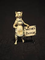 Franz Xavier Bergman Style - Beeldje - Chef Cat - Koud