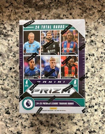 2024/25 Panini Prizm Erling Haaland, Alisson Becker Cole, Nieuw