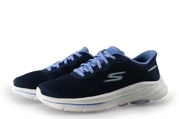 Skechers Instappers in maat 39 Blauw, Skechers, Instappers, Zo goed als nieuw, Verzenden