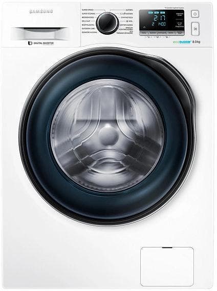 Samsung WW80J6400CW - Wasmachine - 8 kg - 1400 tpm -, Witgoed en Apparatuur, Wasmachines, Voorlader, 85 tot 90 cm, Ophalen of Verzenden