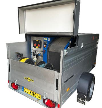 Te huur PS-11Industry Hogedruktrailer met PowerSteam, Ophalen, Nieuw