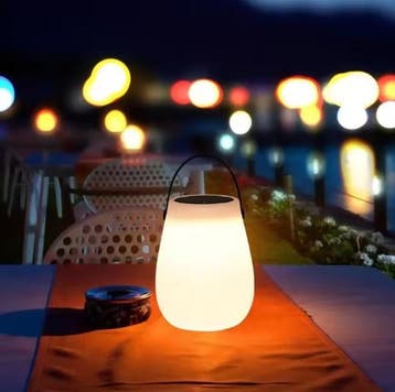 Solar LED Tafellamp – Draagbaar, USB Oplaadbaar en IP54, Verzenden, Nieuw