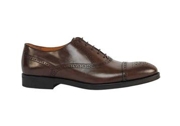 TESTONI - 7 UK - 41 IT - 1929 Oxford Shoes Brogue Burnished, Nieuw