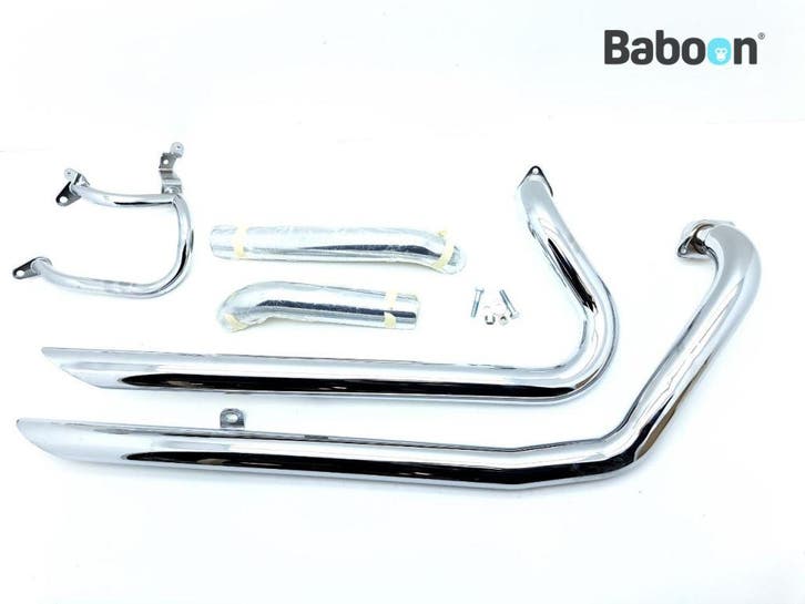Uitlaatsysteem Compleet Sport Yamaha XV 1600 Road Star, Motoren, Onderdelen | Yamaha, Gebruikt, Verzenden