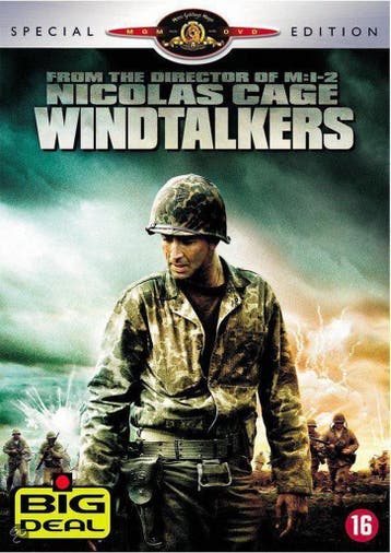 dvd film - Speelfilm - Windtalkers - Speelfilm - Windtalkers, Cd's en Dvd's, Verzenden, Zo goed als nieuw