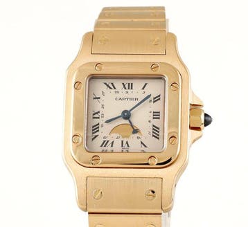 Cartier - Santos Galbée - Moon Phase - 819902 - Dames -, Nieuw