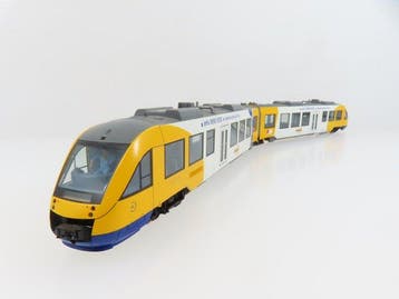 Fleischmann H0 - 7 4423K - Treinstel (1) - 2 Delige Lint BR, Nieuw