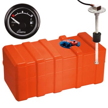 Inbouw Brandstoftank Kunststof Complete Set 102 Liter Inclus, Watersport en Boten, Ophalen of Verzenden, Nieuw