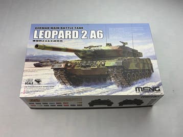 Meng Model TS-055 | German Main Battle Tank Leopard 2A6 |, Verzenden, Nieuw