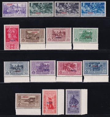Italiaanse Egeïsche Eilanden - Piscopi 1930/32 -, Gestempeld