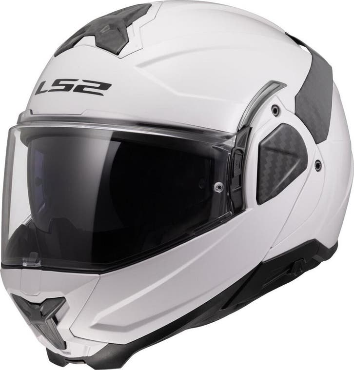 LS2 FF910 Advant II Solid Wit Systeemhelm, Motoren, Kleding | Motorhelmen, Systeemhelm, Heren, XXL, Nieuw met kaartje, Overige merken