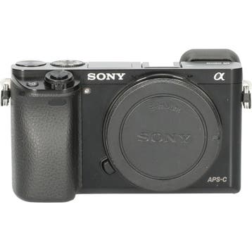 Tweedehands Sony A6000 Body Zwart CM7276, Audio, Tv en Foto, Fotocamera's Digitaal, Ophalen of Verzenden, Gebruikt, Overige typen