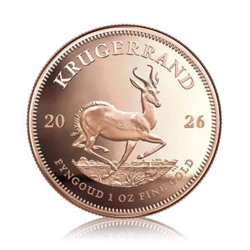 Gouden Krugerrand munt 2026 1 troy ounce, Verzenden