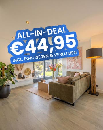 -21% | Actie vloer Plak PVC Plank  - OP = OP! | Luxury, Huis en Inrichting, Ophalen, Nieuw