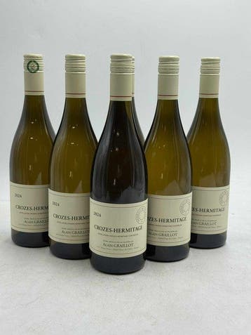 2024 Alain Graillot Crozes-Hermitage White - Rhône - 6, Nieuw