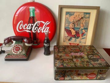 Coca-Cola - Coca-Cola-collectie - Reclamebord (5) - Plastic