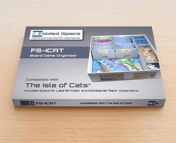 The Isle of Cats Bordspel Organiser | Folded Space -, Hobby en Vrije tijd, Verzenden, Nieuw