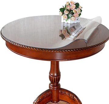 PVC Tafelzeil Rond 80cm | 2mm Dik - Retourdeal 52% Korting, Ophalen of Verzenden, Gebruikt, Rond, Buiten