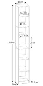 7-Laags Houten Kubusplank, Verzenden, Nieuw