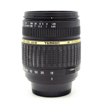 Tamron 18-200mm F3.5-6.3 XR Di II LD Nikon F-Mount (Occ), Ophalen of Verzenden, Zo goed als nieuw, Groothoeklens, Zoom