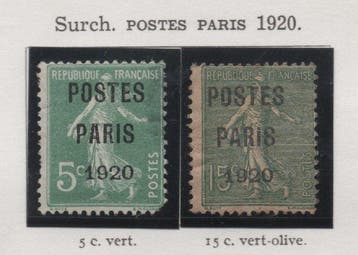 Frankrijk 1920/1922 - Franse postzegels, Postzegels en Munten, Postzegels | Europa | Frankrijk, Gestempeld
