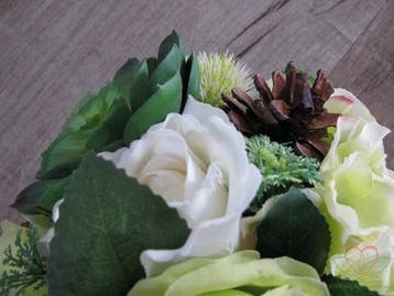 Bruidsboeket Brocante Succelent-Jute, Ophalen of Verzenden, Nieuw
