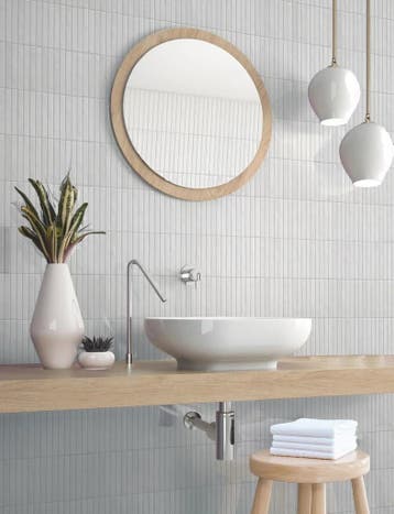 Wandtegel Cifre Kromo Wit Glans Mozaiektegel 35x35, Nieuw, Ophalen of Verzenden, 20 tot 40 cm, 10 m² of meer