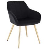 Velvet Eetkamerstoel met Armleuningen – Comfort en Design, Verzenden, Nieuw