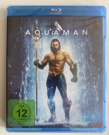 AQUAMAN (IN SEAL) (IMPORT WITHOUT DUTCH SUBS) (BLURAY), Verzenden, Gebruikt