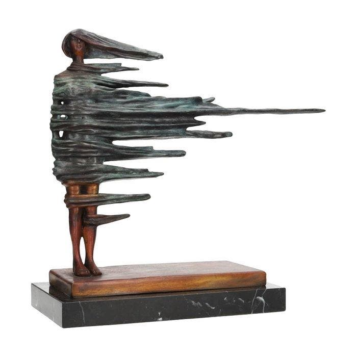 sculptuur, Surreal bronze - 35 cm - Brons, Marmer, Antiek en Kunst, Kunst | Designobjecten