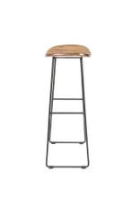 Barkruk - 76 cm - Merel - Naturel - House of Rebels, Verzenden, Nieuw