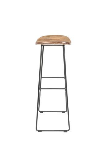 Barkruk - 76 cm - Merel - Naturel - House of Rebels, Verzenden, Nieuw