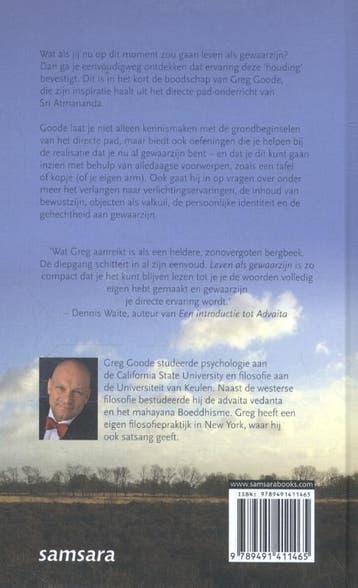 Leven als gewaarzijn 9789491411465 Greg Goode, Verzenden, Zo goed als nieuw, Greg Goode