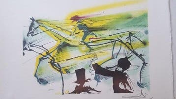 Salvador Dali (1904-1989) - Le cheval de course