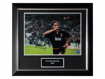 Real Madrid - Europese voetbal competitie - Raúl – Signed, Nieuw
