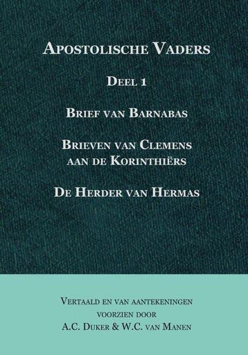 9789057192418 Apostolische vaders deel 1, Boeken, Verzenden, Nieuw, A.C. Duker