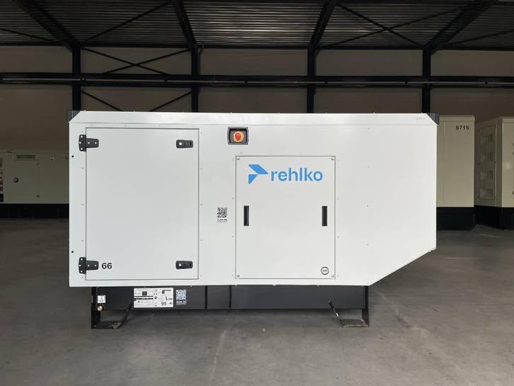 Rehlko KD66 - 66 kVA Generator - DPX-17006, Zakelijke goederen, Machines en Bouw | Aggregaten, Ophalen of Verzenden