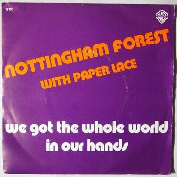 Nottingham Forest with Paper Lace - We got the whole worl..., Cd's en Dvd's, Vinyl Singles, Verzenden, Nieuw in verpakking