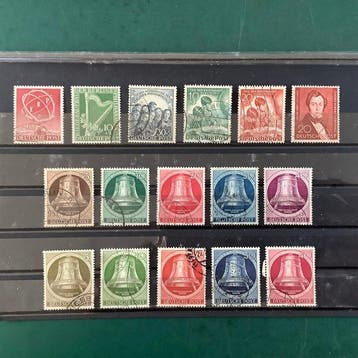 Berlijn 1950/1951 - Twee jaargangen - used - Michel 71/86, Gestempeld