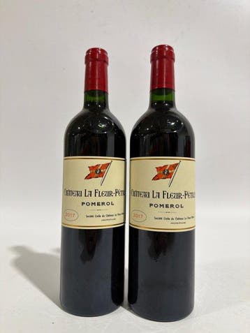 2017 Château La Fleur-Pétrus - Pomerol - 2 Flessen (0.75, Nieuw
