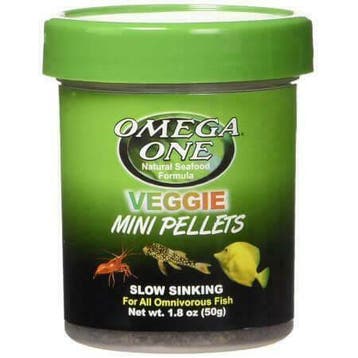 Omega One Veggie Micro Pellets 1.76oz (50Gr.), Ophalen of Verzenden, Nieuw