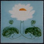 Jugendstil Tegel - floraal - Georg Schmider, Zell am