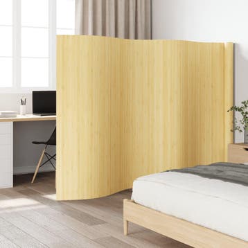 vidaXL Kamerscherm breedte 600 cm hoogte 165 cm bamboe, Verzenden, Nieuw