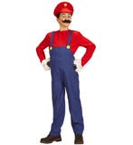 Super Loodgieter Mario Kostuum Jongen, Ophalen of Verzenden, Nieuw