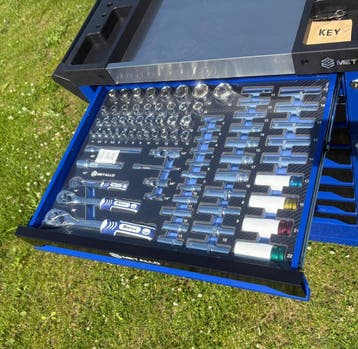 Gereedschapswagen BOMVOL!!  8 LADES VOL, Ophalen, Gevuld, Nieuw
