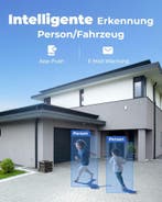 Bewakingscamera voor buiten - Beveiligingscamera draadloos -, Verzenden, Zo goed als nieuw