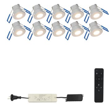 LED Verlichting Veranda Monno Set 12 (Veranda Verlichting), Overige materialen, Minder dan 50 watt, Accu, Overige typen