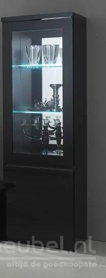 Kolomkast Glas Rhee - vitrinekasten, Nieuw, Overige materialen