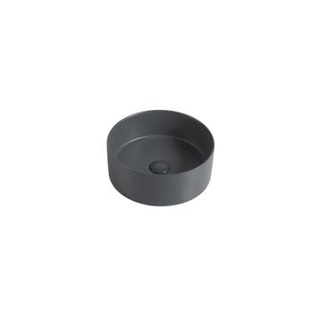 Waskom Valentina 35x35x14cm mat antraciet inclusief, Verzenden, Nieuw